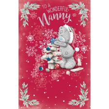 Wonderful Nanny Me to You Bear Christmas Card Image Preview
